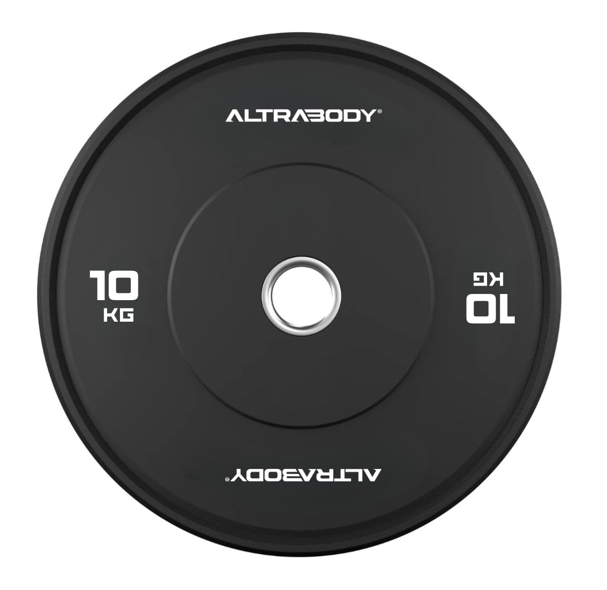 AltraBody® Black Bumper Plates - Premier Fitness Supply