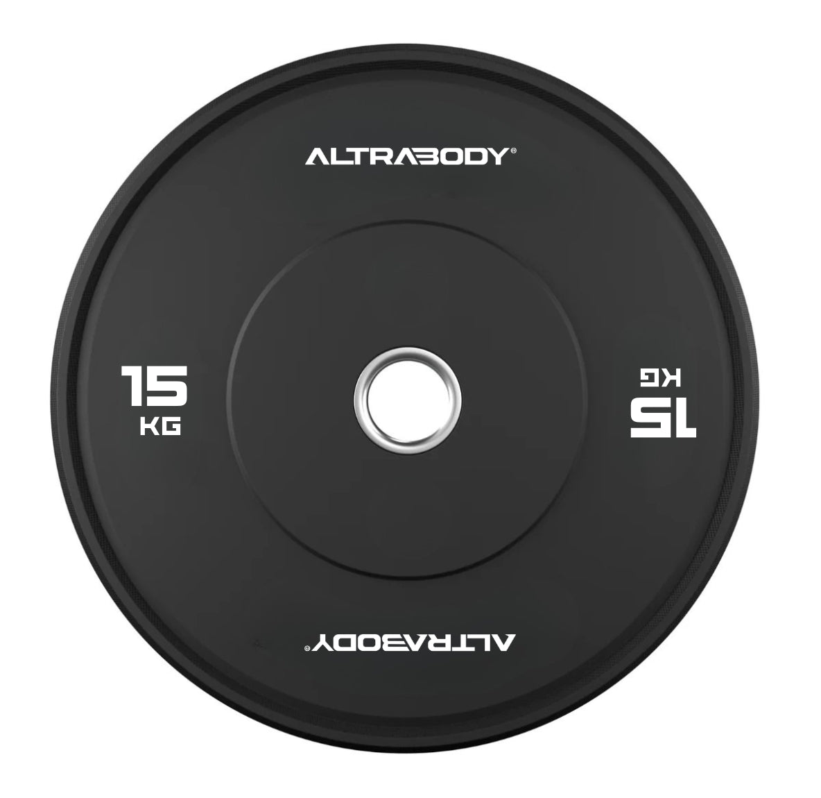 AltraBody® Black Bumper Plates - Premier Fitness Supply