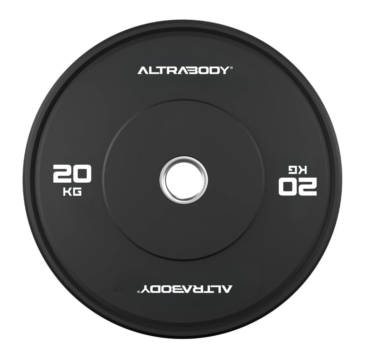AltraBody® Black Bumper Plates - Premier Fitness Supply