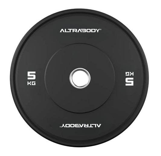 AltraBody® Black Bumper Plates - Premier Fitness Supply