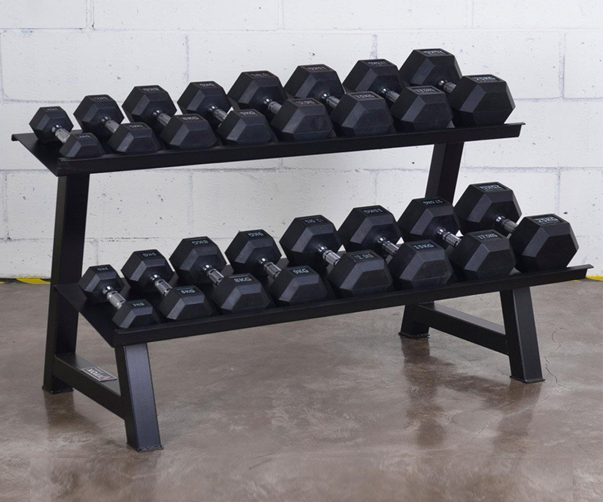 2-Tier-Hex-Dumbbell-Rack-2